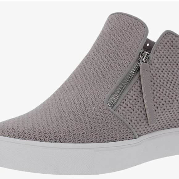 Steve Madden Shoes - Steve Madden platform knitted sneaker wedge in grey Size 7M